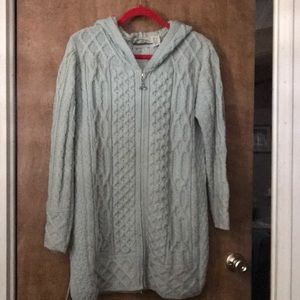 Arancrafts Sweater Coat EUC